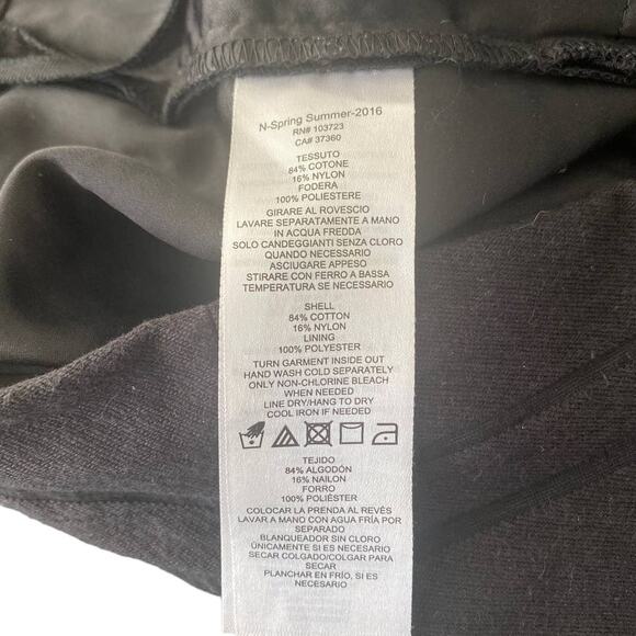 ARMANI EXCHANGE BLACK CHINO SHORTS SIZE 0 - Picture 7 of 7